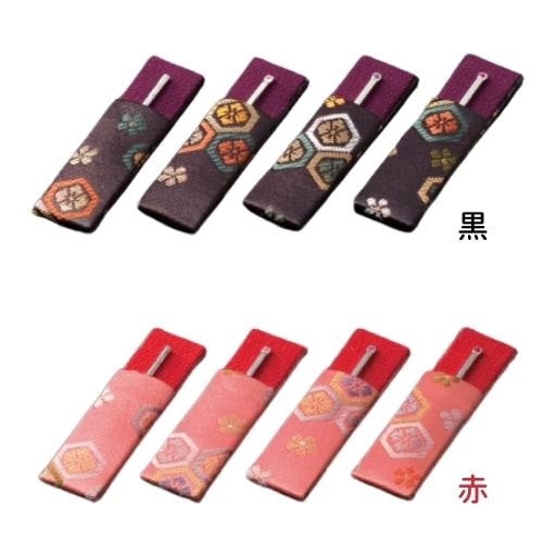 快適甲斐 銀の耳かき（1個）＋銀の爪楊枝「スタンダード」（黒1個・赤1個）携帯ケース付 木箱入り シルバー 高級感 日本製 ギフト 贈り物