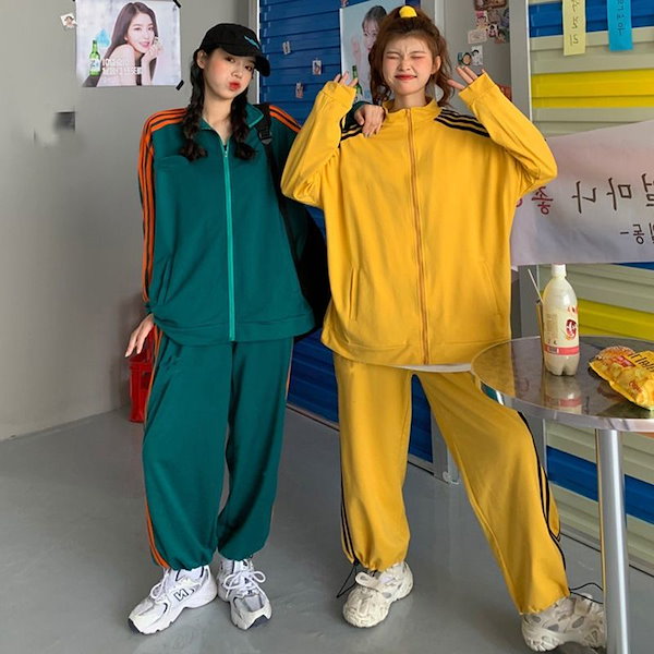 楽天市場】セットアップ キッズ 春服 運動着 ジャージ 女の子