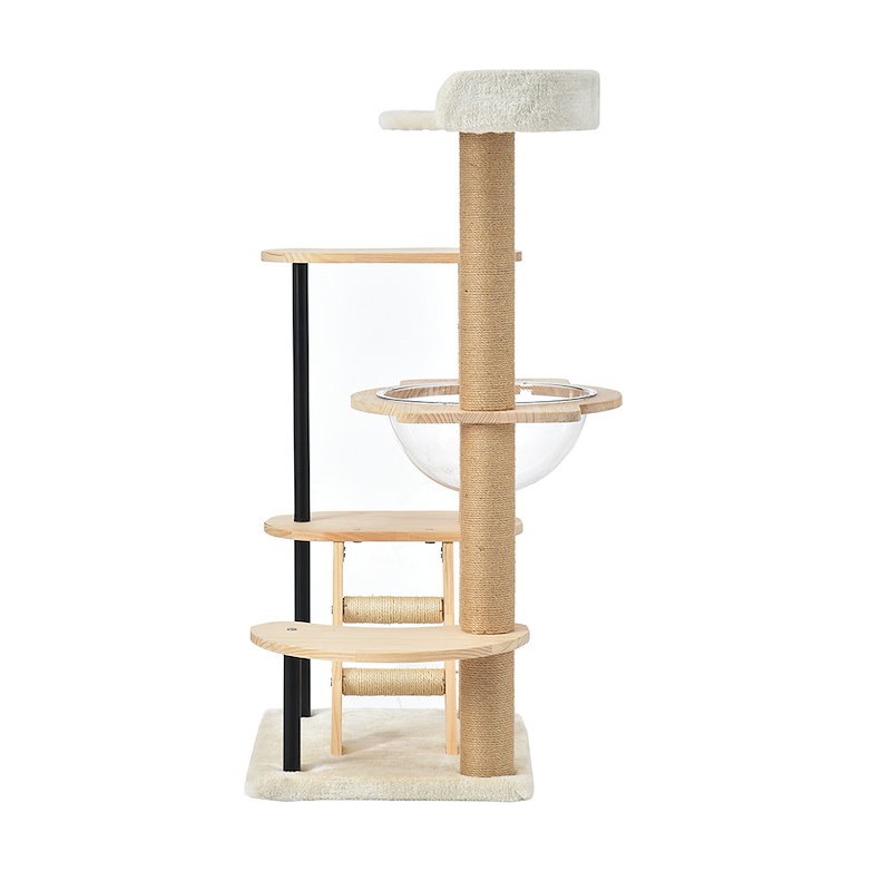 【国内即日発送】キャットタワー 据え置き 木製 宇宙船 多頭 おしゃれ ボンボンおもちゃ付き 麻 爪とぎボール キャットハウス 多頭 ペット用品 【国内即日発送】キャットタワー 据え置き 木製 宇宙船 多頭 おしゃれ ボンボンおもちゃ付き 麻 爪とぎボール キャットハウス 多頭 ペット用品