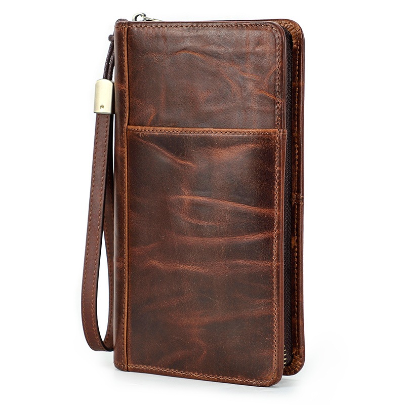 black Angel Rfid耐磁性トラベルファミリーパスポート収納バッグ多機能ジッパー付きリストストラップ本革パスポートバッグ black Angel Rfid耐磁性トラベルファミリーパスポート収納バッグ多機能ジッパー付きリストストラップ本革パスポートバッグ