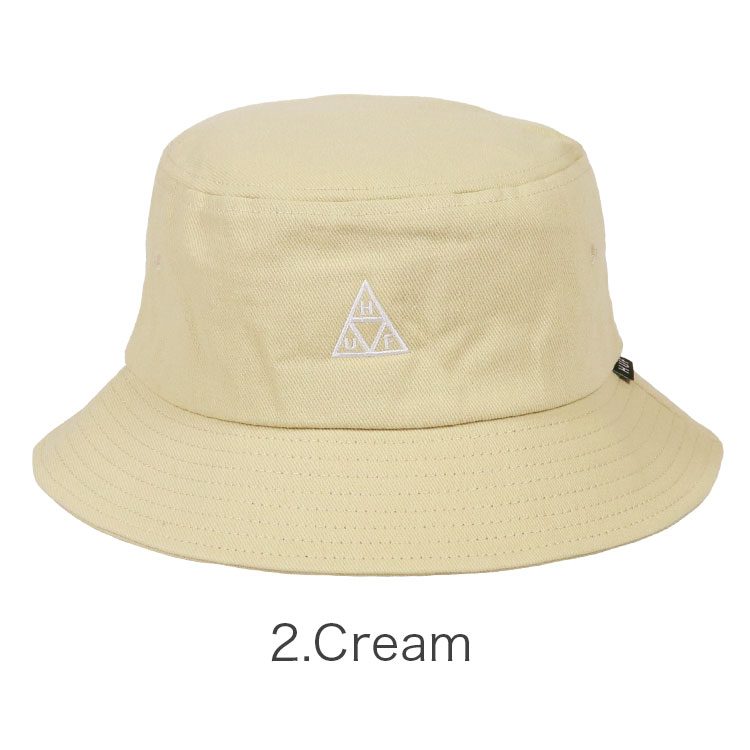 バケットハット トリプルトライアングル ワンポイント メンズ レディース ブランド ストリート スケーター オシャレ エッセンシャル シンプル