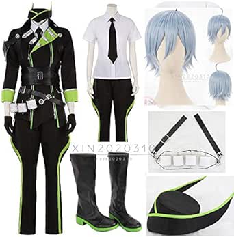 新作入荷コスチューム寮服 シルバー コスプレ Riddle 寮服 コスチューム 高級 ハロウィーン ハロウィン 学園祭 祭り 衣装＋飾り+ウィッグ＋靴コスプレ