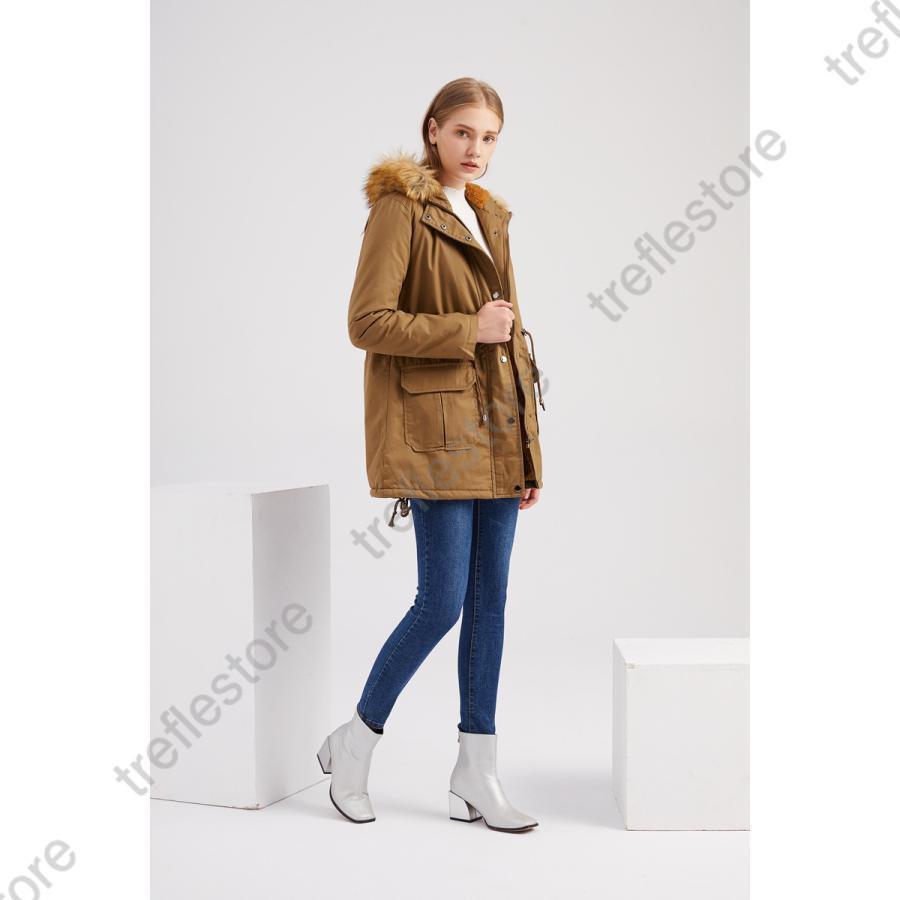 レディース 中綿コート ミリタリーコート 防寒 春 ボアコート モッズコート ロング アウター 裏起毛 厚手 レディース 中綿コート ミリタリーコート 防寒 春 ボアコート モッズコート ロング アウター 裏起毛 厚手