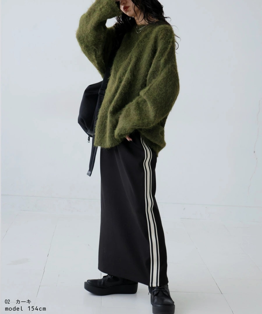 モヘアニット ニット レディース トップス 長袖 ・9月9日10時再販メール便不可 モヘアニット ニット レディース トップス 長袖 ・9月9日10時再販メール便不可