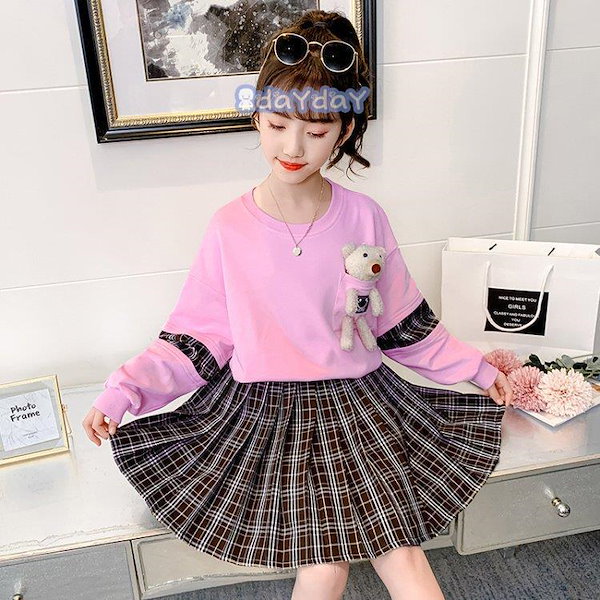 楽天市場】子供服 セットアップ キッズ 2点セット 女の子 長袖