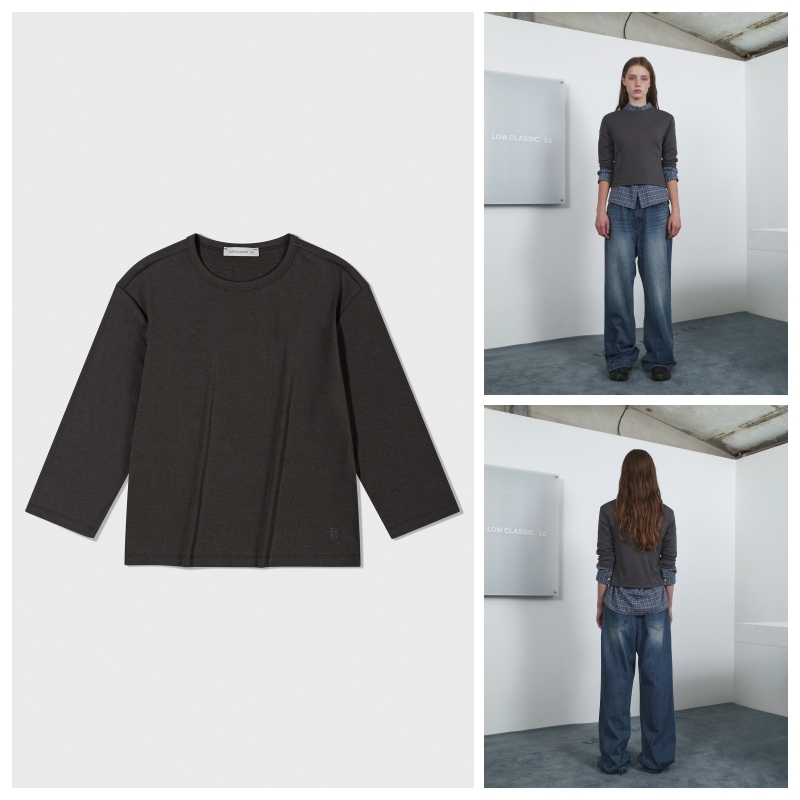 Tシャツ・カットソー LOW CLASSIC : 24FW / ORGANIC SILKET Lc T-SHIRTS (6COLORS) LOW CLASSIC】 ORGANIC SILKET LC T-SHIRTS : 6COLORS Tシャツ