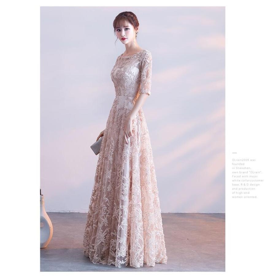 パーティードレス ロングドレス ウェディングドレス Aラインワンピース ブライダルドレス 披露宴 結婚式 演奏会 ステージ衣装 二次会 大人 上品-988 パーティードレス ロングドレス ウェディングドレス Aラインワンピース ブライダルドレス 披露宴 結婚式 演奏会 ステージ衣装 二次会 大人 上品-988