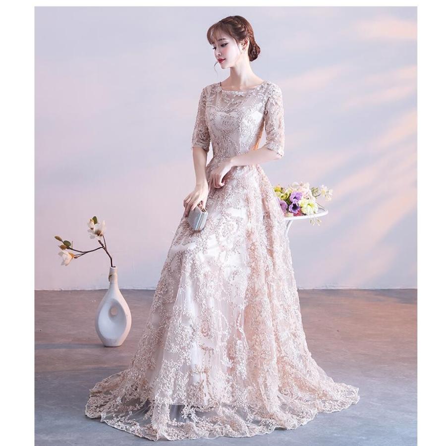 パーティードレス ロングドレス ウェディングドレス Aラインワンピース ブライダルドレス 披露宴 結婚式 演奏会 ステージ衣装 二次会 大人 上品-988 パーティードレス ロングドレス ウェディングドレス Aラインワンピース ブライダルドレス 披露宴 結婚式 演奏会 ステージ衣装 二次会 大人 上品-988