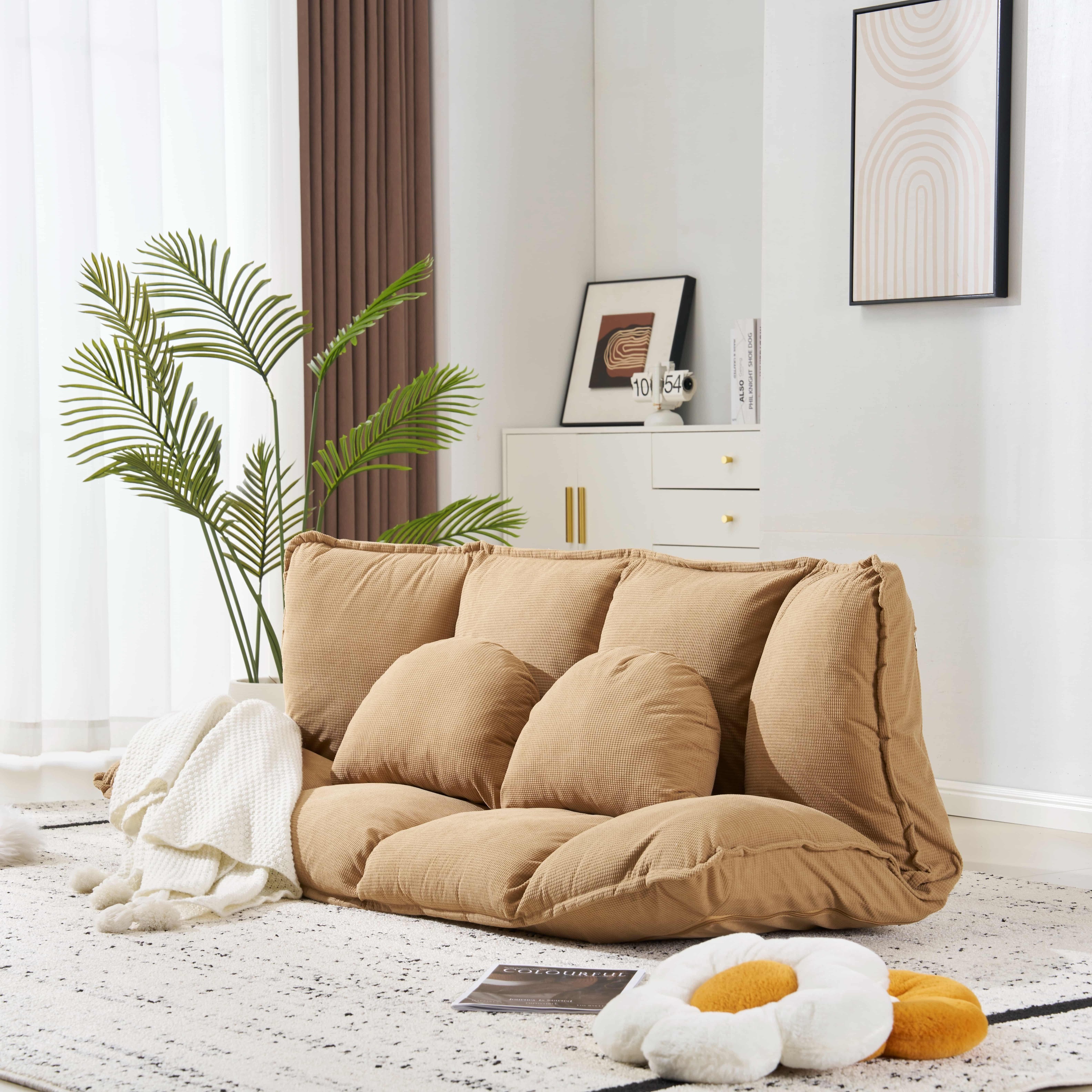 ソファ ソファベッド フロアソファ コンパクト ローソファ