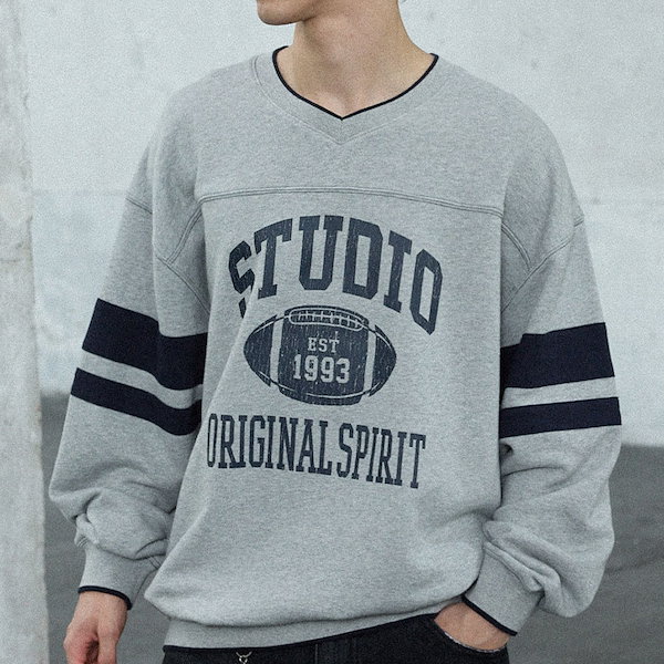 ☆韓国の人気☆【1993 STUDIO】☆1993 RAGLAN LONG SLEEV.E☆ 1993studio(1993スタジオ) Tシャツ・カットソー(レディース