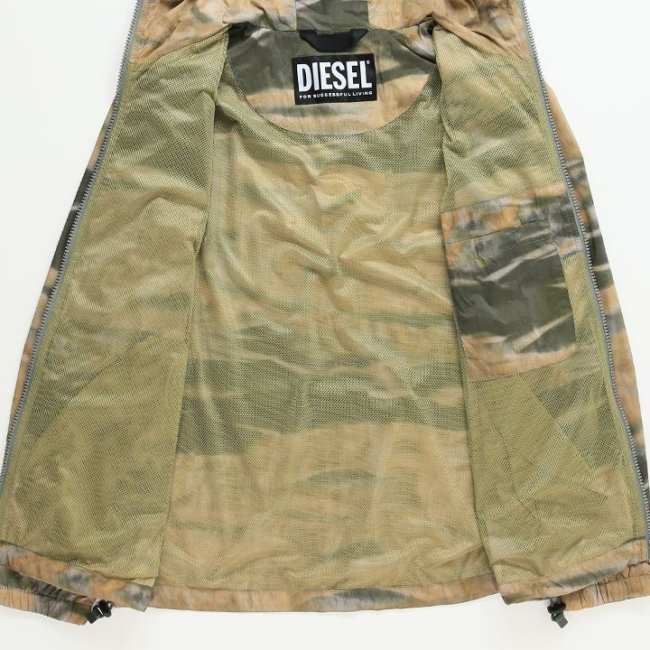 ナイロンジャケット メンズ J-WARRETT-CMF カモフラージュ柄 薄手 メッシュ裏地 die-m-o-f8-09m