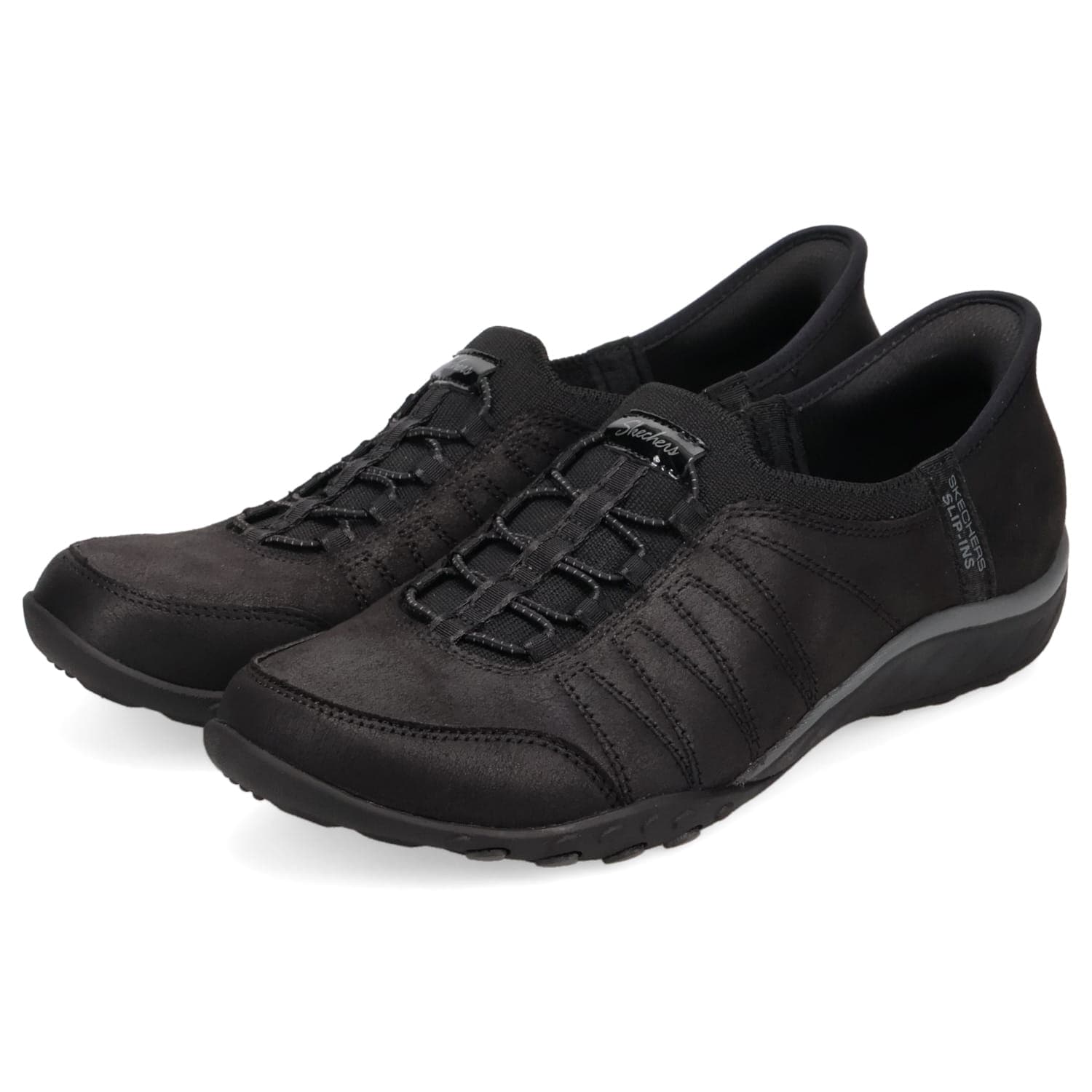 スリップインズ ブリーズ イージー ホームボディ スニーカー スリッポン レディース ブラック 黒 100615 スリップインズ ブリーズ イージー ホームボディ スニーカー スリッポン レディース ブラック 黒 100615