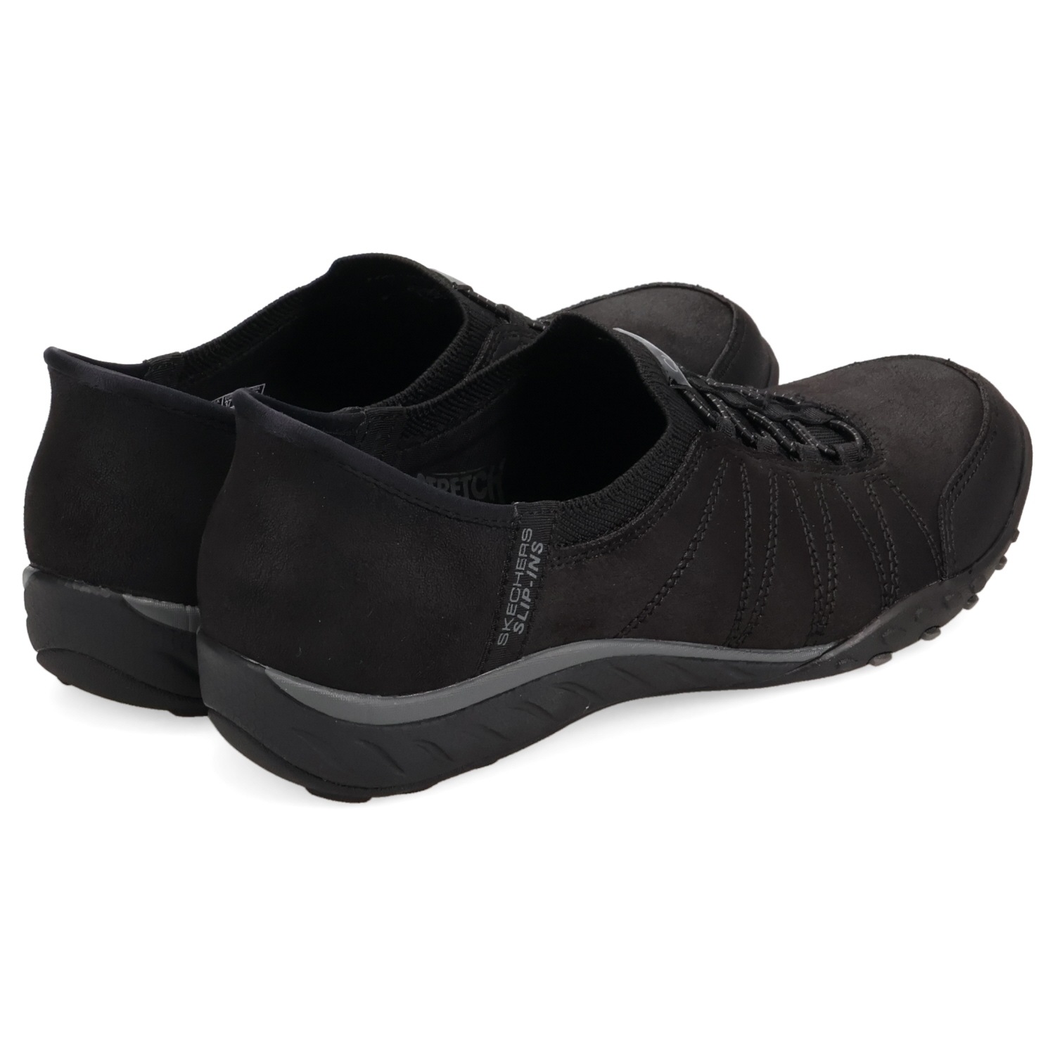 スリップインズ ブリーズ イージー ホームボディ スニーカー スリッポン レディース ブラック 黒 100615 スリップインズ ブリーズ イージー ホームボディ スニーカー スリッポン レディース ブラック 黒 100615