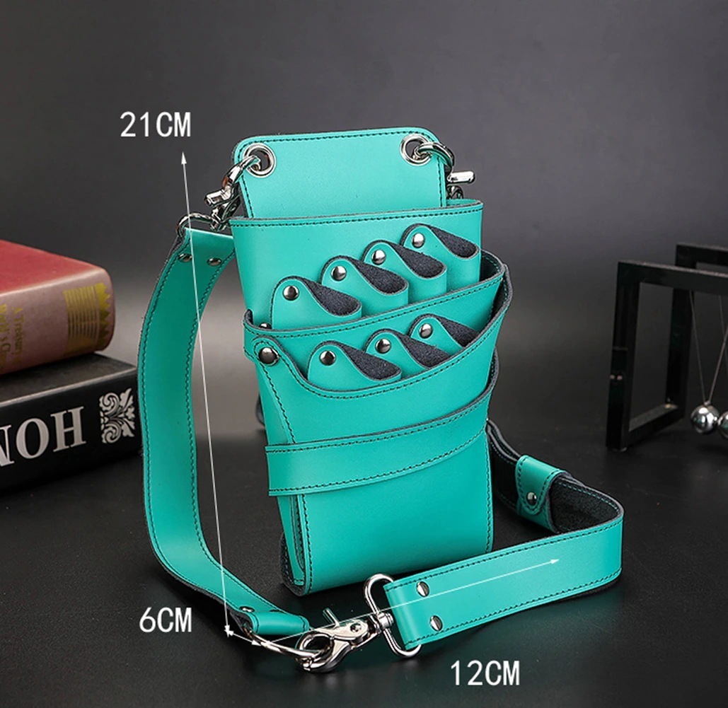 【団体購入価格(10個)】シザーケース 美容師 トリマー 7丁 はさみ 櫛 収納 サロン 家庭用 ショルダーバッグ 本革15179 【団体購入価格(10個)】シザーケース 美容師 トリマー 7丁 はさみ 櫛 収納 サロン 家庭用 ショルダーバッグ 本革15179