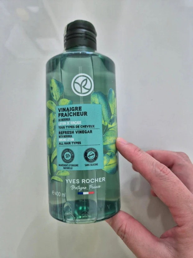 [1+1] イヴロシェ(YVES ROCHER) モリンガ リフレッシュヘア酢 400ml