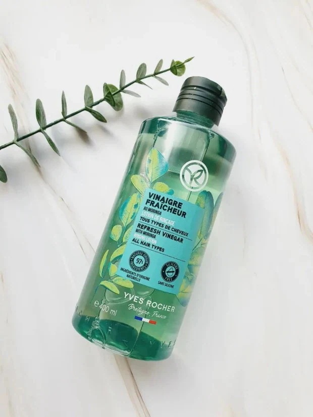 [1+1] イヴロシェ(YVES ROCHER) モリンガ リフレッシュヘア酢 400ml