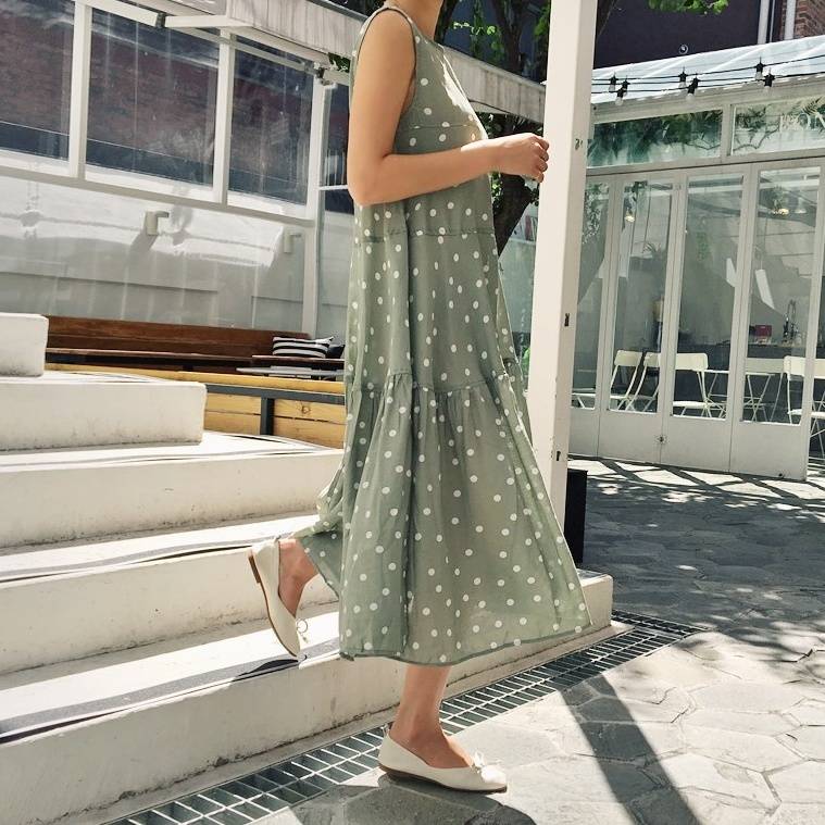 2color レディース ワンピース ロングワンピース ロング丈 ミモレ ミモレ丈 膝下ノースリーブ 2color レディース ワンピース ロングワンピース ロング丈 ミモレ ミモレ丈 膝下ノースリーブ