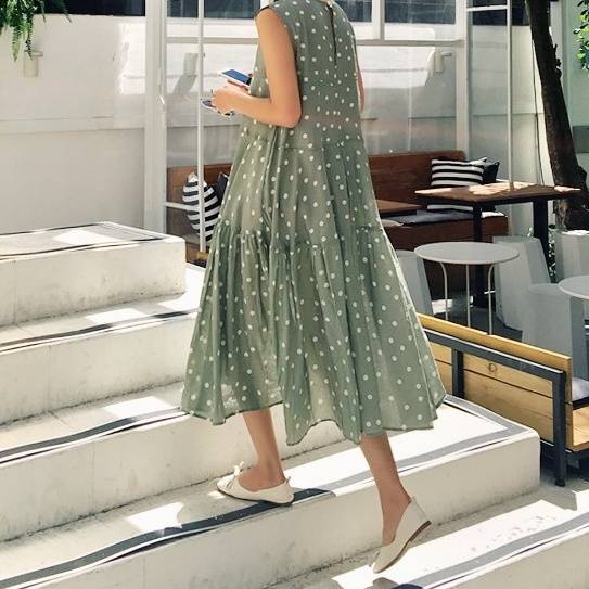 2color レディース ワンピース ロングワンピース ロング丈 ミモレ ミモレ丈 膝下ノースリーブ 2color レディース ワンピース ロングワンピース ロング丈 ミモレ ミモレ丈 膝下ノースリーブ