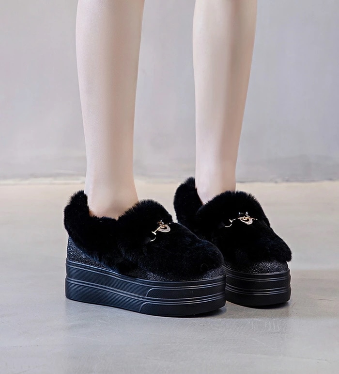 【赤字販売*速達】ムートンブーツ ローファー レディース 厚底 8cmヒール スエード インヒール 厚底靴 もこもこ 裏起毛 靴 かかと付き ふわふわ とろーり シャギー かわいい 美脚 無地 軽量 【赤字販売*速達】ムートンブーツ ローファー レディース 厚底 8cmヒール スエード インヒール 厚底靴 もこもこ 裏起毛 靴 かかと付き ふわふわ とろーり シャギー かわいい 美脚 無地 軽量