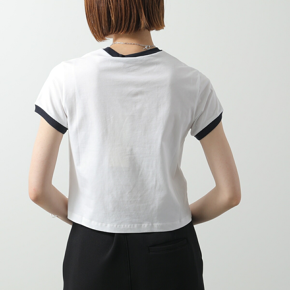 MARNI KIDS マルニ キッズ リンガーTシャツ M01428 M00HZ レディース ガールズ 半袖 フラワーロゴ 花 プリント クルーネック カラー2色