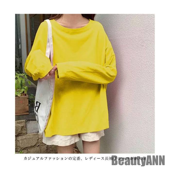 新生活 Tシャツ 春 秋 レディース 長袖Tシャツ ゆったり クルーネック 無地Tシャツ 白t 黒t ラウンドネック 長袖 カットソー オーバーサイズ トップス 秋 春 冬 秋ファッション 冬物 春物 新生活 Tシャツ 春 秋 レディース 長袖Tシャツ ゆったり クルーネック 無地Tシャツ 白t 黒t ラウンドネック 長袖 カットソー オーバーサイズ トップス 秋 春 冬 秋ファッション 冬物 春物