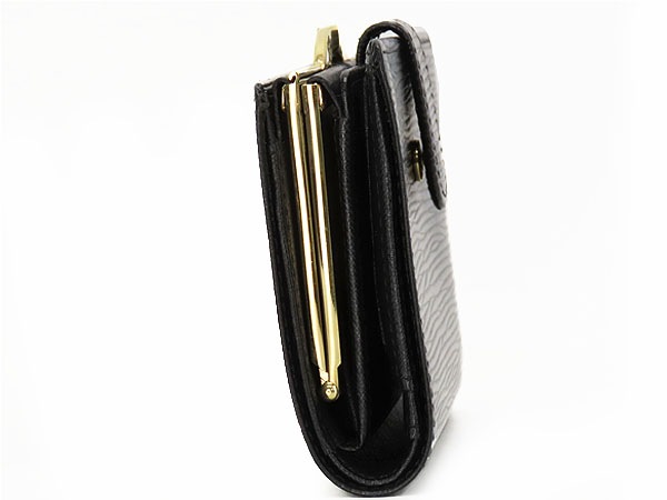 美品ルイヴィトンエピポルトモネビエヴィエノワ二つ折りがま口財布