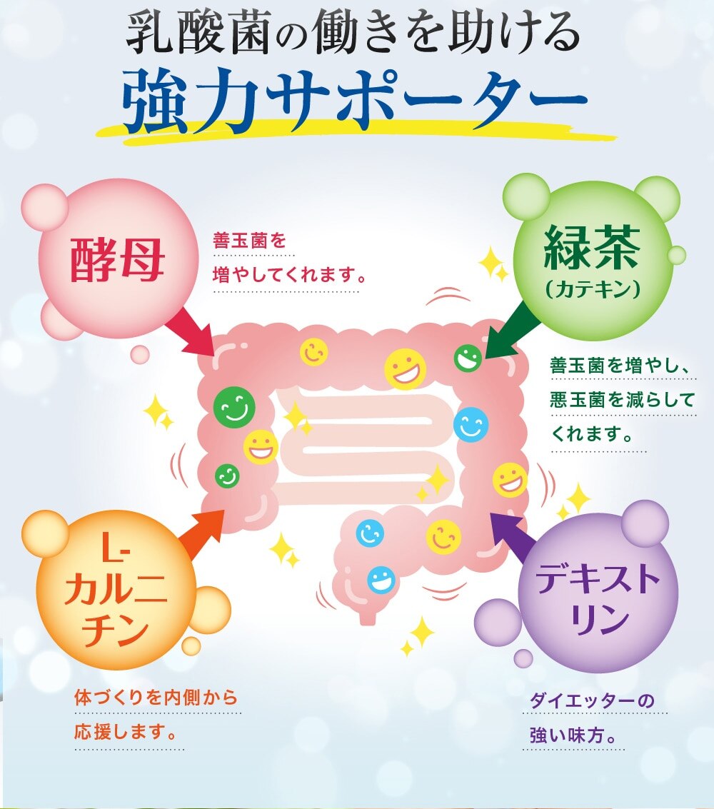 【お得１年分！】5兆個の 善玉菌 のチカラ 緊急 菌活 ダイエットサプリ腸内フローラ【クレンズ革命　4袋セット】 乳酸菌 デブ菌 痩せ菌 内側から スッキリ 腸活 ダイエットサプリ ビフィズス菌
