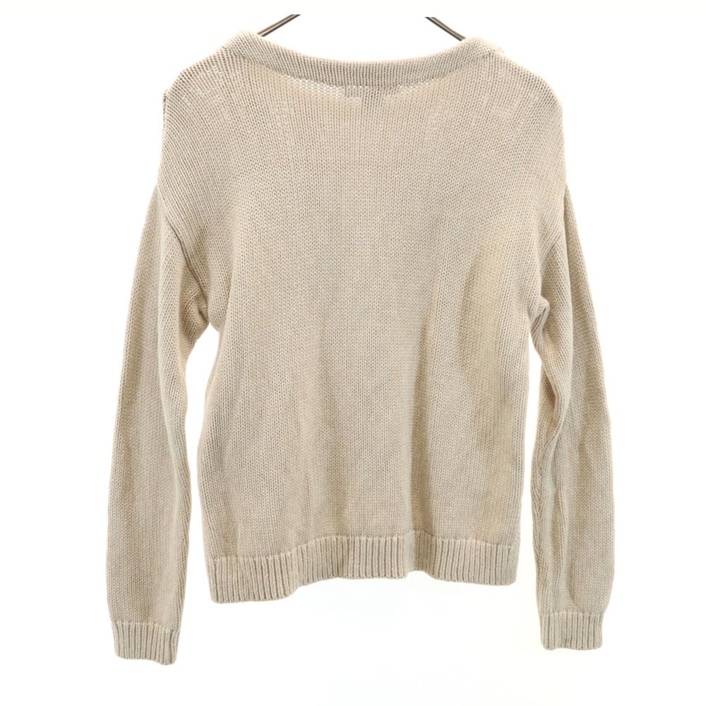 シンゾーン ノルディック柄 アルパカ ブラウン タートルネック ニット