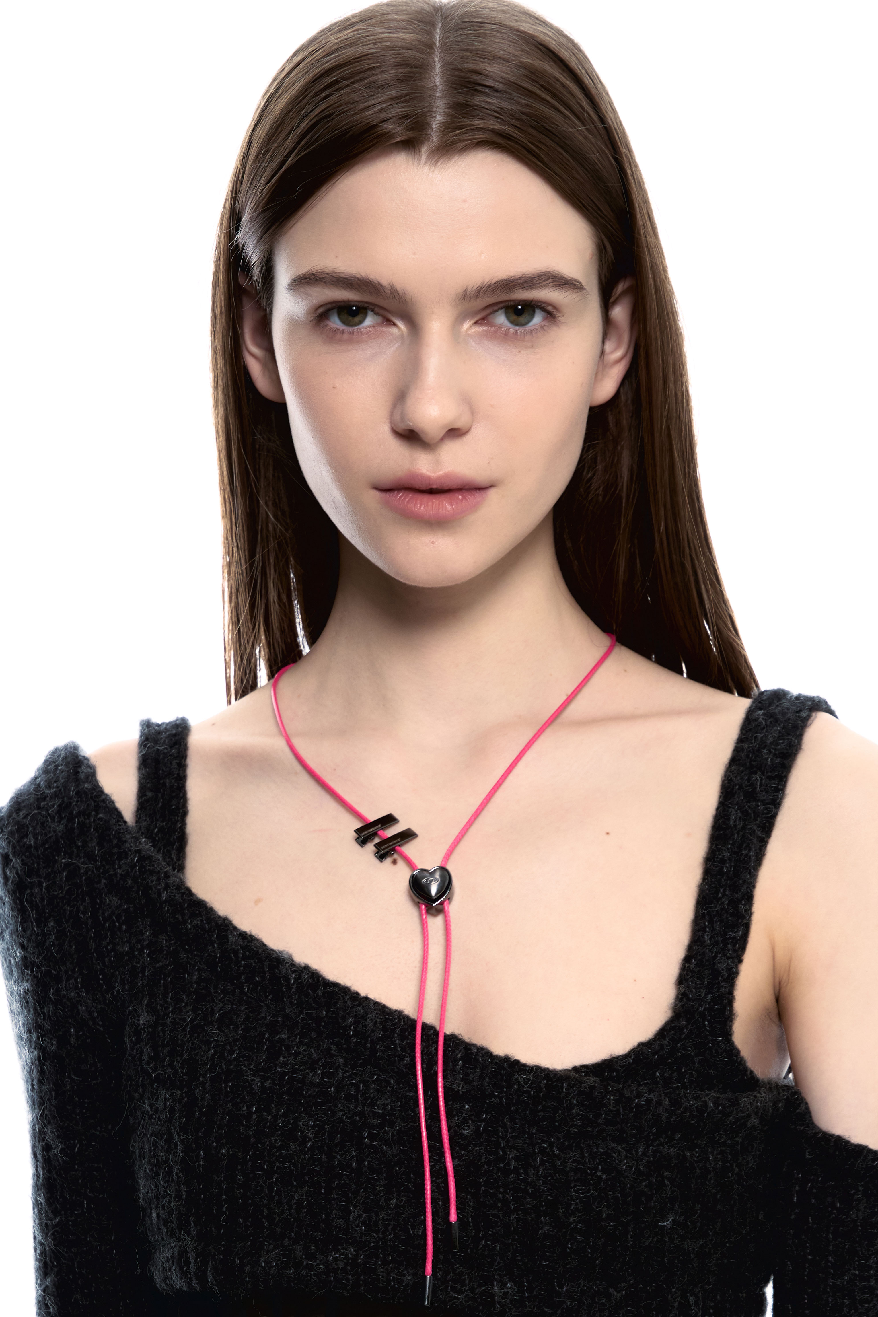 ★SENTIMENTS★ NO.483 [BLACK] HEART CODE LOCK NECKLACE SENTIMENTS】 NO.483 [BLACK] HEART CODE LOCK NECKLACE ネックレス