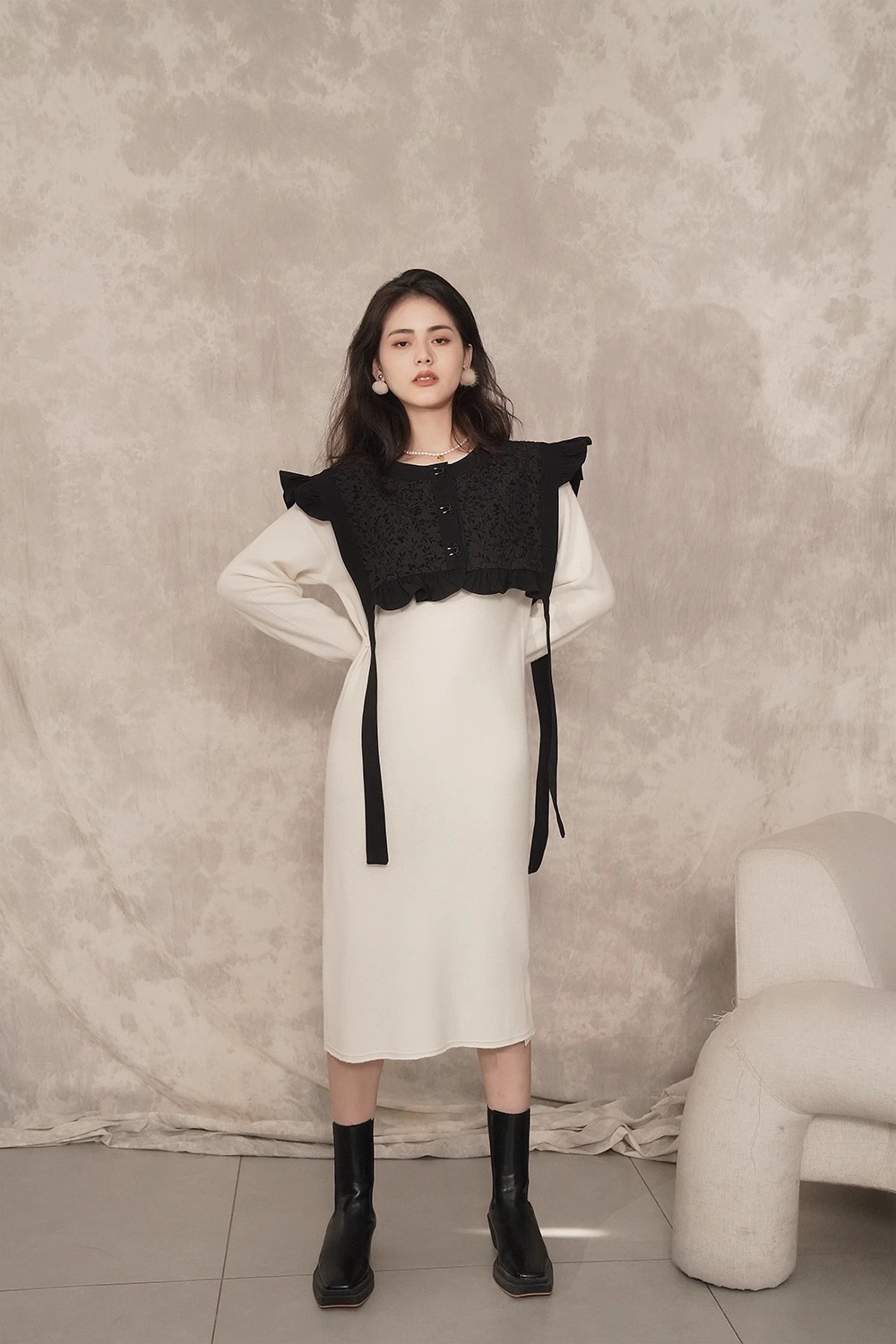 秋 冬 ウール スリム ラウンドネック 長袖 ワンピース ワンピース 膝下 袖あり 長袖 襟なし 大人可愛い きれいめ シンプル 大人 上品 おしゃれ お洒落 無地 秋 冬 10代 20代 30代 秋 冬 ウール スリム ラウンドネック 長袖 ワンピース ワンピース 膝下 袖あり 長袖 襟なし 大人可愛い きれいめ シンプル 大人 上品 おしゃれ お洒落 無地 秋 冬 10代 20代 30代