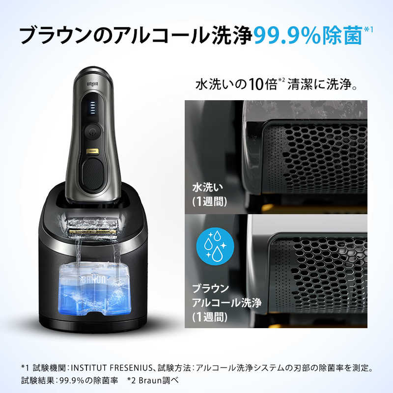 ブラウン　BRAUN　ブラウン シェーバー専用洗浄液 (10個入り)　CCR10