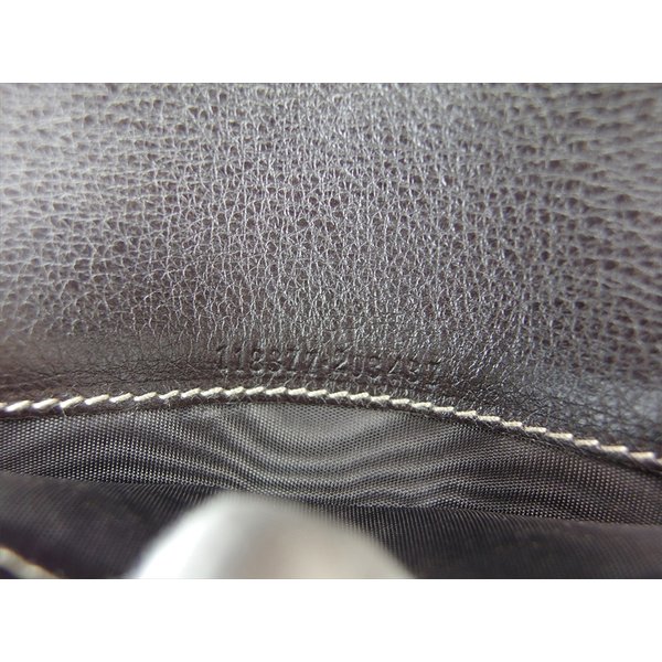 長財布 ファスナー付き 財布 GGキャンバス レディース メンズ ブラウン ベージュ 中古