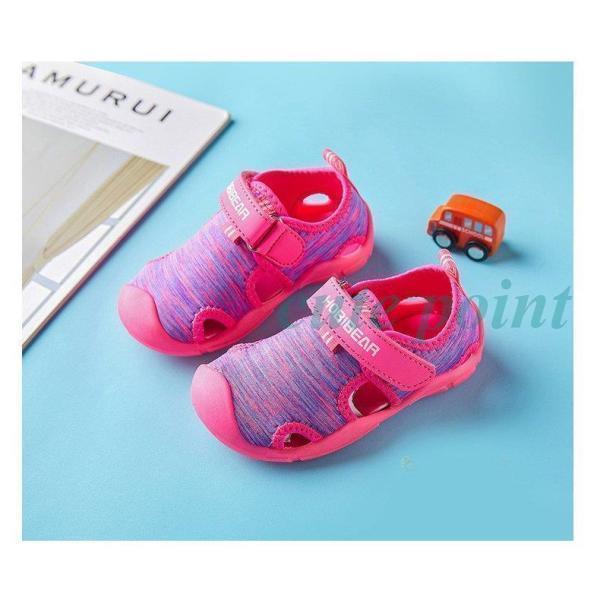 女の子 滑り止め ビーチ 子供靴 つま先保護 スニーカー ウォーターシューズ 子供 キッズ 水陸両用 軽量 アウトドア 男の子 アクアシューズ スポーツサンダル