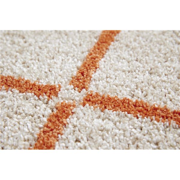 スミノエ 洗える キッチンマット オセロ 約幅45x長さ240cm オレンジ 日本製 スミノエ 洗える キッチンマット オセロ 約幅45x長さ240cm オレンジ 日本製