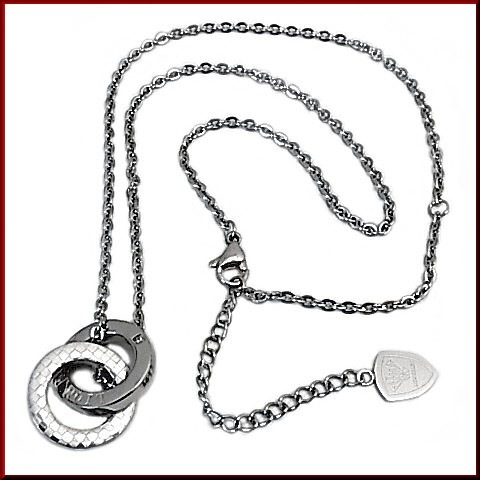 メンズ 2連リングトップ ステンレスネックレス シルバー 04N135SMS(国内正規品) メンズ 2連リングトップ ステンレスネックレス シルバー 04N135SMS(国内正規品)