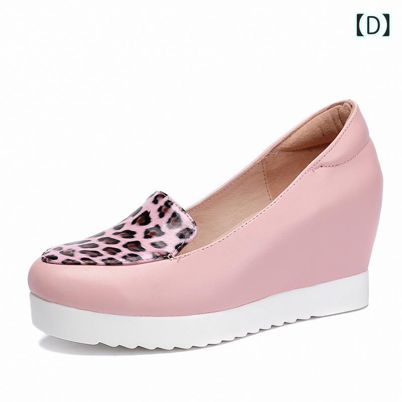 再販未定ローファー ヒョウ柄 ウェッジソール スリッポン パンプス 可愛い 個性的 レオパード柄 バイカラー レディース 厚底 シューズ ハイヒール 黒 白 ベージュ ピンク 紐なし アニマル柄 本革 再販未定ローファー ヒョウ柄 ウェッジソール スリッポン パンプス 可愛い 個性的 レオパード柄 バイカラー レディース 厚底 シューズ ハイヒール 黒 白 ベージュ ピンク 紐なし アニマル柄 本革