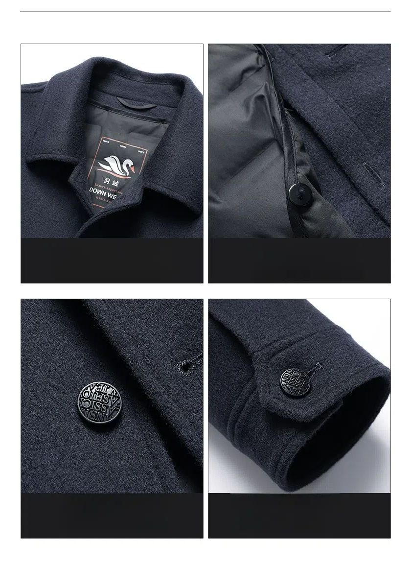 ウールコート 71%ウール チェスターコート ダックダウン ダウン 無地 厚地 ジャケット ライナー付き ダウンライナー脱着可 ビジネスコート シンプル アウター ビジネス カジュ メンズ ウールコート 71%ウール チェスターコート ダックダウン ダウン 無地 厚地 ジャケット ライナー付き ダウンライナー脱着可 ビジネスコート シンプル アウター ビジネス カジュ メンズ