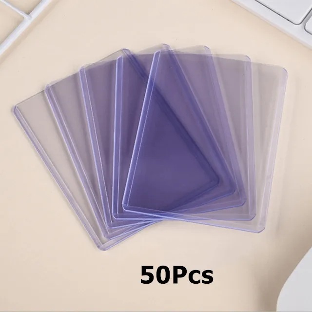 納期21日100のプラスチック製ゲームカードのパック,荷物保護フィルム,スポーツカードのコレクションホルダー,インスタントカードのカバー