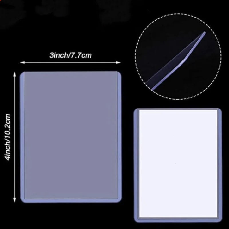 納期21日100のプラスチック製ゲームカードのパック,荷物保護フィルム,スポーツカードのコレクションホルダー,インスタントカードのカバー