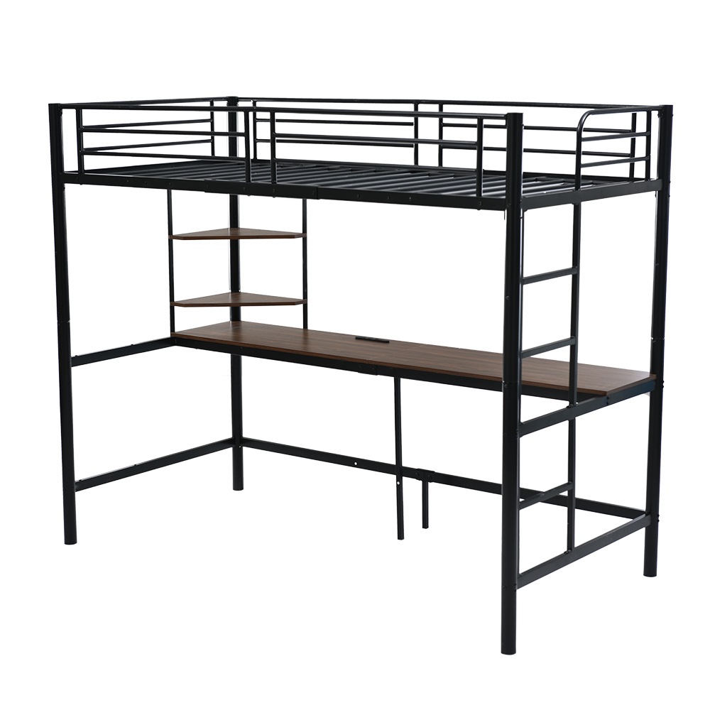 【元sku301277】システムベット ロフトベッド シングル コンセント付き デスク付き 収納付き ラック棚付き 耐荷重250kg 高さ170cm 北欧風 二段ベッド 部屋二段ベッド スチール 耐 【元sku301277】システムベット ロフトベッド シングル コンセント付き デスク付き 収納付き ラック棚付き 耐荷重250kg 高さ170cm 北欧風 二段ベッド 部屋二段ベッド スチール 耐