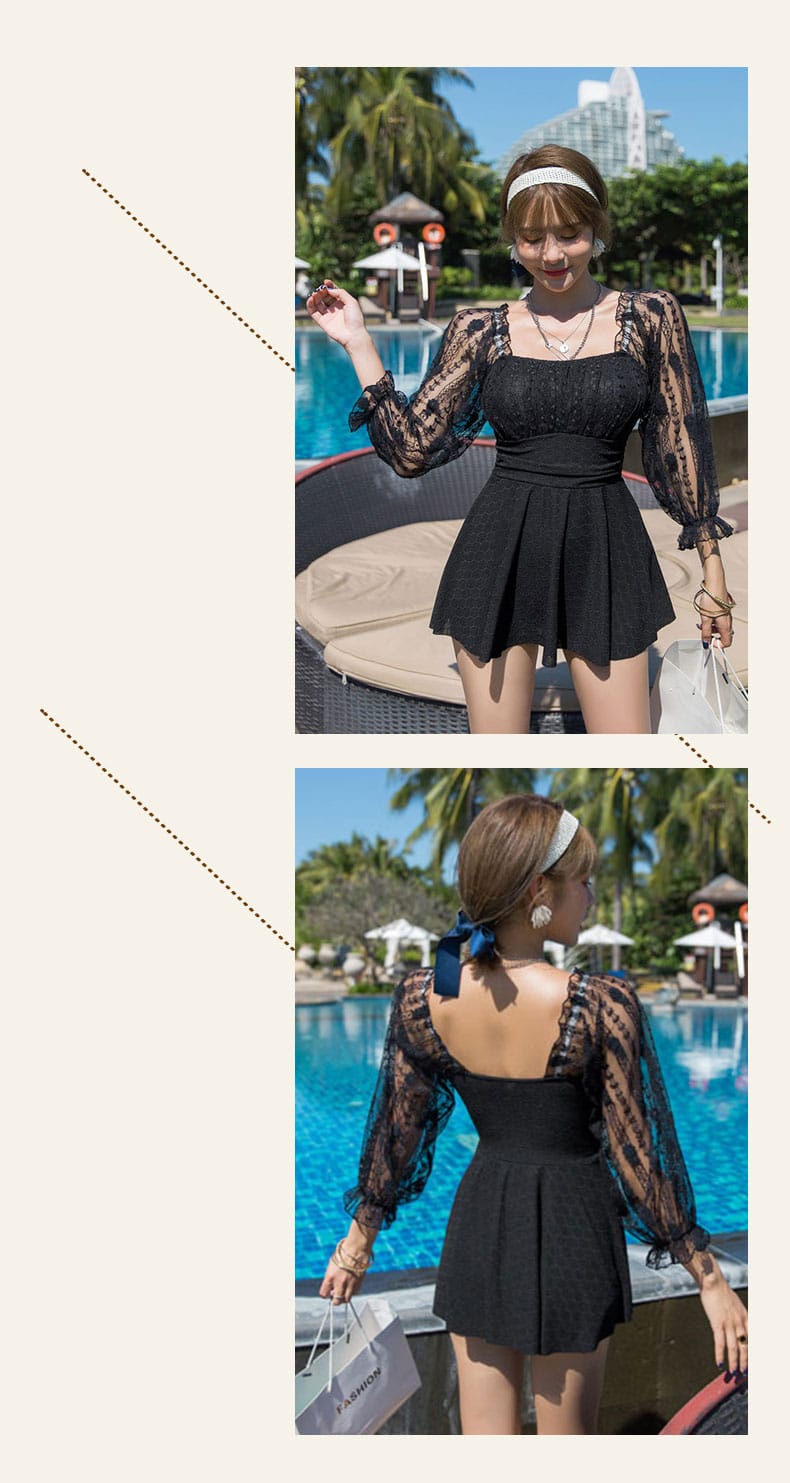 レディース水着 大きいサイズ 5XL 黒 白 ぽっちゃり ワンピース水着 体型カバー レース パンツ付き ママ水着 ビキニ ワイヤレス パッド付き ぽっちゃり水着 保守 温泉 かわいい 体型カバー 2 レディース水着 大きいサイズ 5XL 黒 白 ぽっちゃり ワンピース水着 体型カバー レース パンツ付き ママ水着 ビキニ ワイヤレス パッド付き ぽっちゃり水着 保守 温泉 かわいい 体型カバー 2