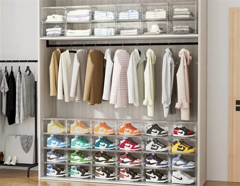 【急速出荷!】シューズボックス 4個 6個大容量収納ボックス 磁石開閉扉スニーカーボックス 小物 文房具 化粧品 収納ケース 靴ケース 收纳靴箱 男女兼用 シューズラッ 玄関靴棚 組立て式 扉付き 【急速出荷!】シューズボックス 4個 6個大容量収納ボックス 磁石開閉扉スニーカーボックス 小物 文房具 化粧品 収納ケース 靴ケース 收纳靴箱 男女兼用 シューズラッ 玄関靴棚 組立て式 扉付き