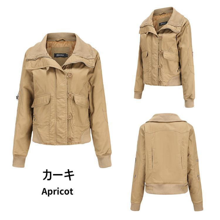 ジャケット レディース アウター 中綿コート ショート丈 女の子 長袖 中綿 防寒 5色 中綿ジャケット ジャケット レディース アウター 中綿コート ショート丈 女の子 長袖 中綿 防寒 5色 中綿ジャケット