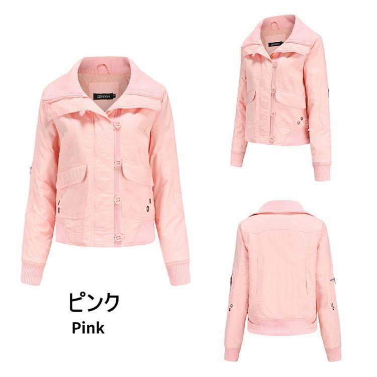 ジャケット レディース アウター 中綿コート ショート丈 女の子 長袖 中綿 防寒 5色 中綿ジャケット ジャケット レディース アウター 中綿コート ショート丈 女の子 長袖 中綿 防寒 5色 中綿ジャケット