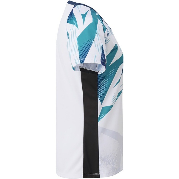 GOSEN ゴーセン レディースゲームシャツ ホワイト L テニス ゲームシャツ ウィメンズ T2403-30 レディース 半袖