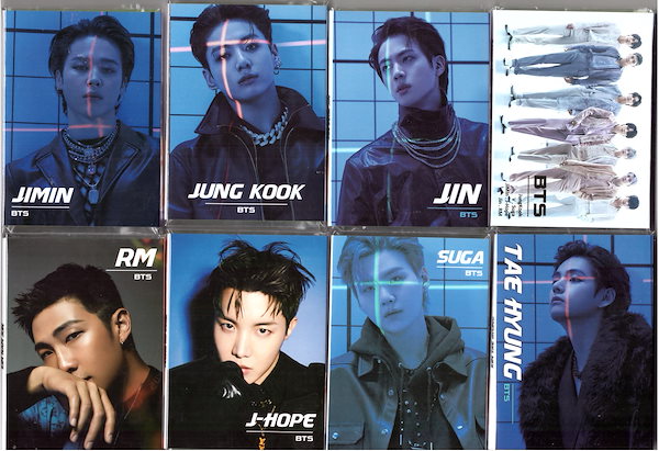 (°꒳°*o[ 在庫 SALE ]o　BTS　メモ帳 Qoo10] [8個] BTS [メモ帳80枚セット]