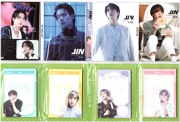 韓国制作者様　メモ帳　BTS グテ 4 BTS 防弾少年団 メモ帳 4連 韓流グッズ グッズ 韓流 韓国 雑貨