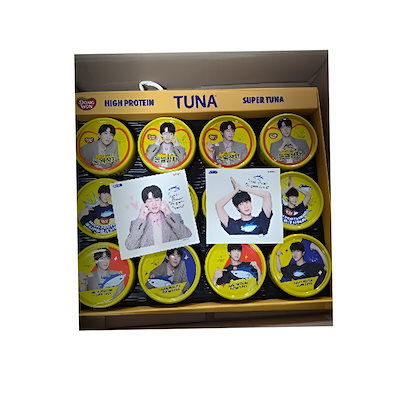 BTS JIN ドンウォンツナ 12缶スペシャルBox【ギフトセット】おまけ②