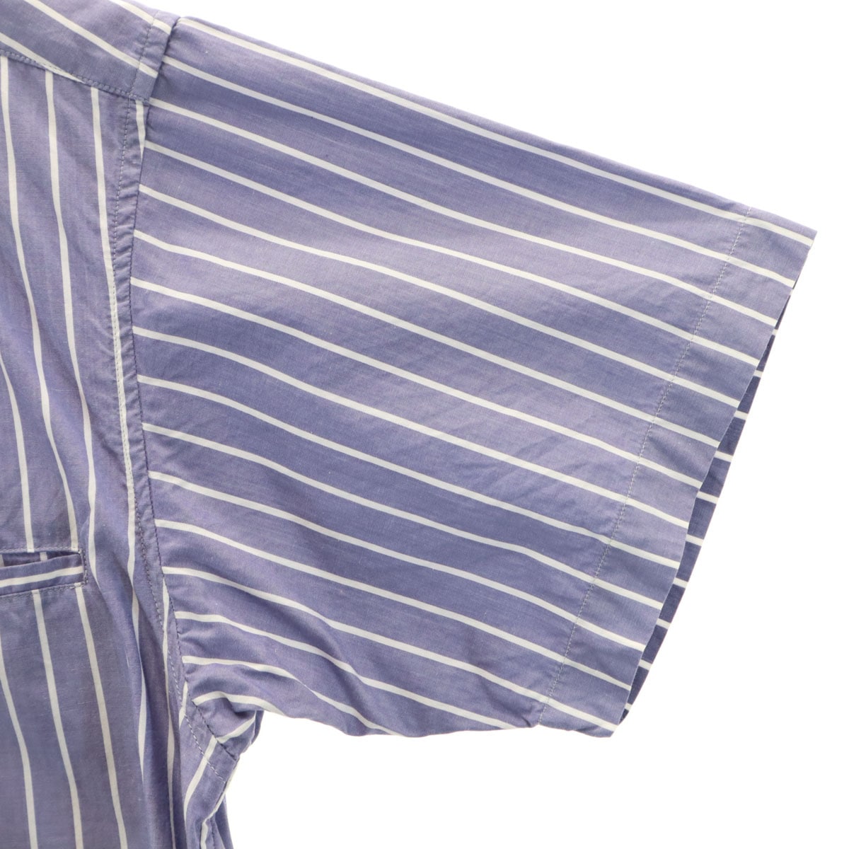 Christian Dior クリスチャンディオール 90s オールド ストライプ柄 半袖 シャツ M ネイビー系 メンズ 古着 Christian Dior クリスチャンディオール 90s オールド ストライプ柄 半袖 シャツ M ネイビー系 メンズ 古着