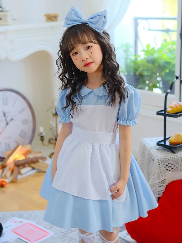 Qoo10] ハロウィン アリスコスメイド服ドリームワ